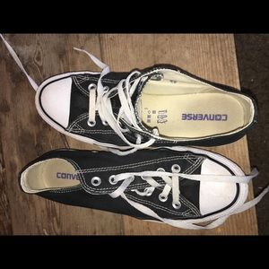 Black converse